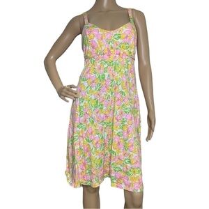Lilly Pulitzer Felice dress Flora Baby print small